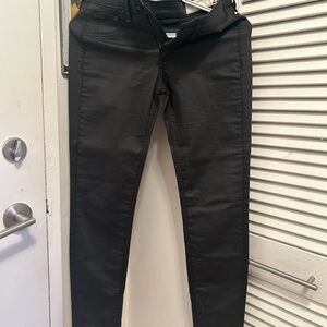 Rag & Bone Jet Black Denim Pants